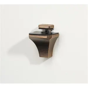 Amore Designs GCEDI30CP Diamond Copper Medium Shelf Bracket