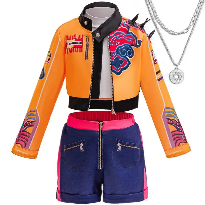 2026 Halloween Cosplay Costume Set - Fashion Role-Play Outfit for Stage Performances & Catwalk Events