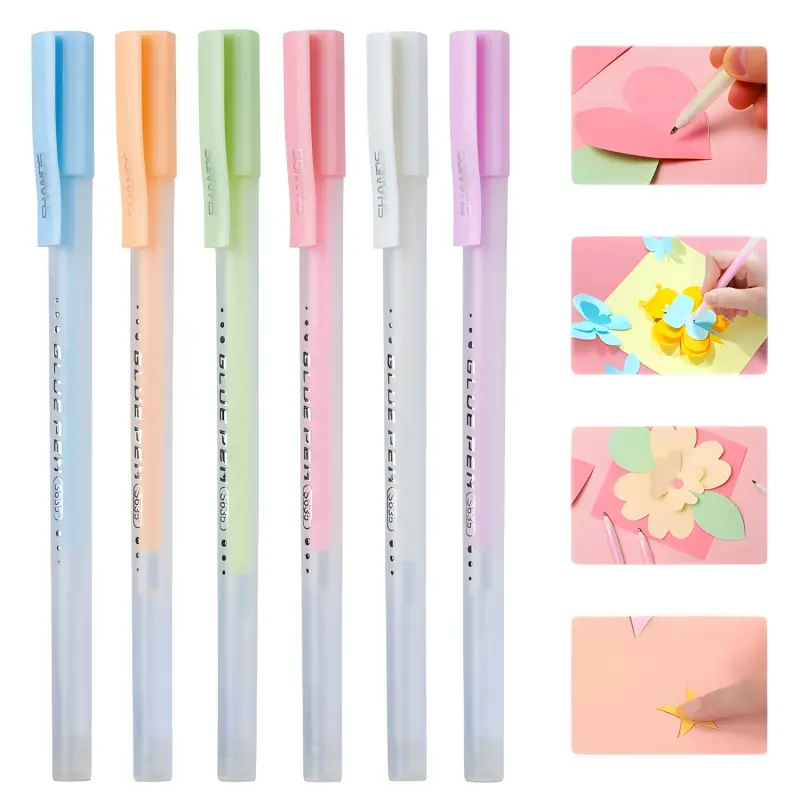 Quick Drying Color Spot Glue Pen, New Quick Dry Roller for Scrapbooking, Handmade Stationery, Craft Supplies-Easy Control Precision