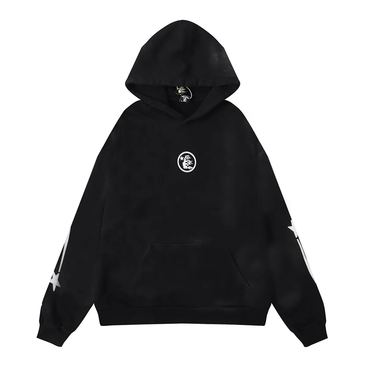 【 Cotton Hoodie 】 DY W12 Black