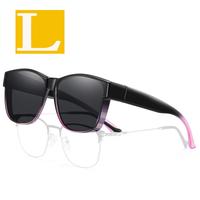 Gradient Purple Frame Grey Lens