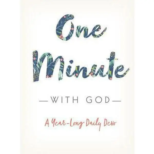 USED Book - One Minute with God: A Year Long Daily Devotional by DaySpring (Hardcover) - english