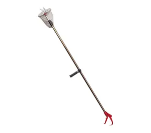 Kings County 10' Fruit Picker Pole with Basket & Branch Cutter