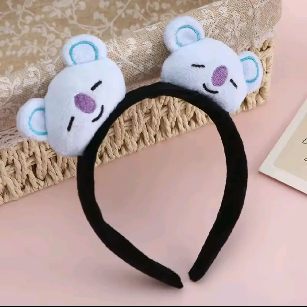 kpop plush head band