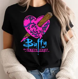 [Sale off up to 50%] Buffy The Vampire Slayer Shirt, Horror Movie Tee, Sunnydale Razorback Tshirt, Dingoes At My Baby Buffy Shirt, Buffy Tshirt