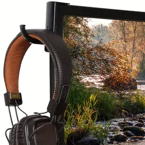 Headphone Hanger, Auxiliary Hook for Headphones and Computers