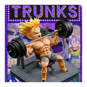 Dragon Ball Z Son Gohan Figure Gohan Fitness Anime Model Super Saiyan Action Figurine 11.5cm Pvc Statue Collection Model Toy