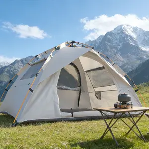 1/2 Person Camping Tent, Instant Easy Pop Up Tents for Camping,Automatic Waterproof Family Camping Tent, Easy Set Up Tent,Portable Windproof Dome Tent for Camping Hiking & Traveling