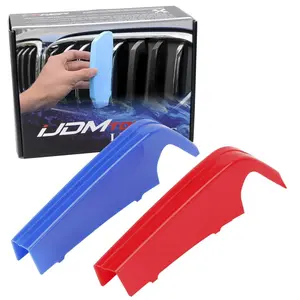 iJDMTOY Exact Fit Iconic 3-Color Grille Insert Trims For 2025-up G20 3 Series 320i 330i 340i w/ 8-Beam Standard Grille