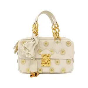 Pre-owned Louis Vuitton Canvas Shoulder Bags Tinkerbell Polka Dots Panama Bag