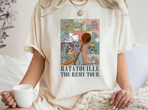 Ratatouille The Remy Tour Shirt, Mouse Chef, Epcot Park Shirt ATN03