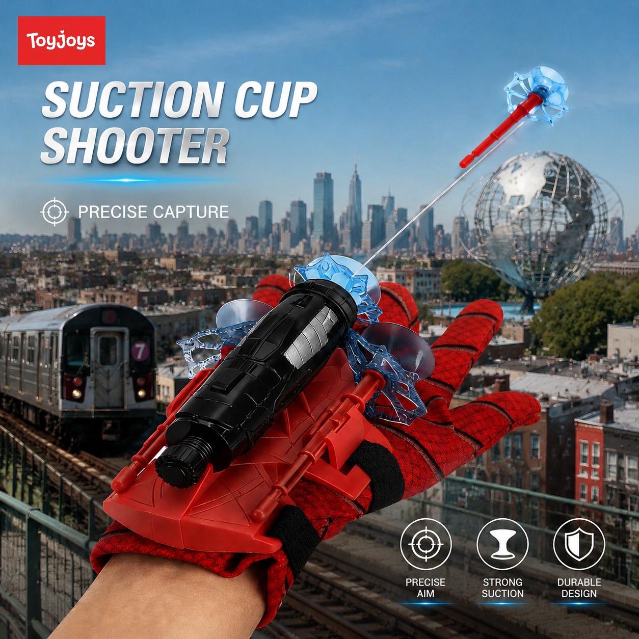 All you need Spider Silk Superhero Wrist Launcher String Shooter - Polyester Wearable Glove, Suction Cup Darts - Unisex Kids Outdoor Play Toy Set for Ages 4+ Birthday Gift, Outdoor Stuff for Kids All you need Spider Silk Superhero Wrist Launcher String Shooter - Polyester Wearable Glove, Suction Cup Darts - Unisex Kids Outdoor Play Toy Set for Ages 4+ Birthday Gift, Outdoor Stuff for Kids