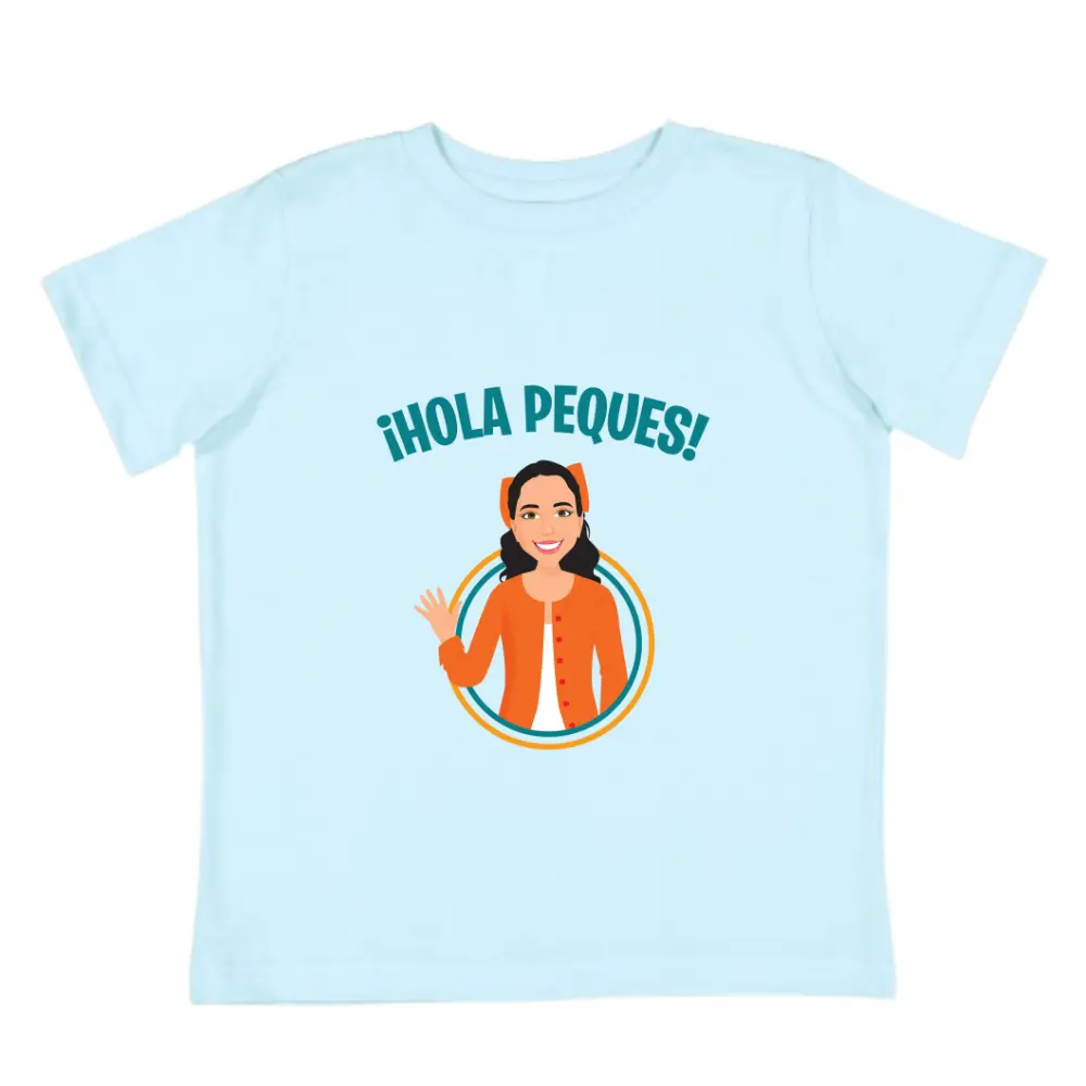 Hola Peques – Toddler Blue Tee
