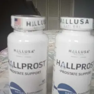 Product Review of HALLUSA NATURAL Hallprost Prostate Dietary Supplements 60 Capsules with Saw Palmetto Pygeum Africanum Pumpkin Seed Zinc Vitamin E for Nocturia Relief & Men's Health - Fitness from V**s