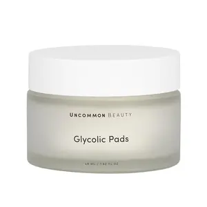 Glycolic Pads - One-Step Daily Vegan Exfoliating and Brightening Facial Skincare Pad with Salicylic Acid