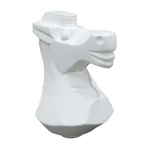 MegaChess MP25 Knight White Top