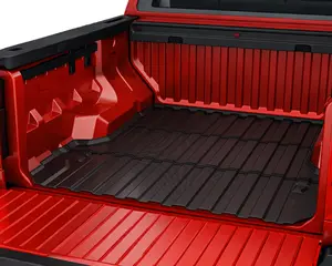 【Yzona】Truck Bed Mat for 2023 2024 2025 2026 Chevy Colorado & GMC Canyon 5FT Short Bed, Custom Fit TPE Bed Liner, Heavy Duty All Weather Protection Pickup Liner, Durable Easy to Clean