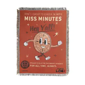 Miss Minutes Loki Tapestry Throw