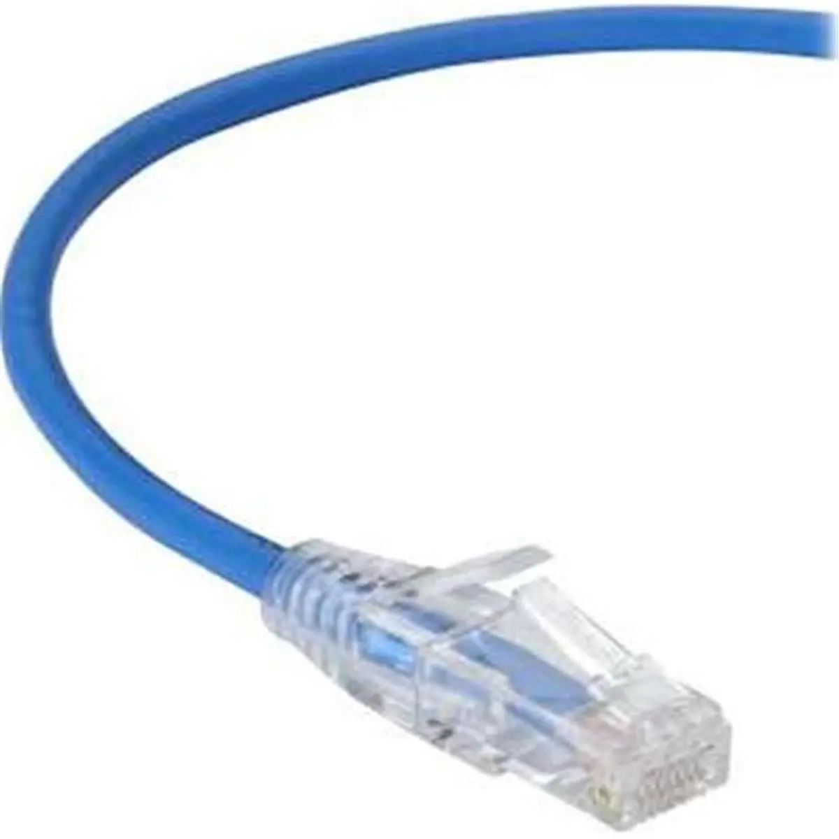 Black Box Slim-Net CAT6 Ethernet Patch Cable - 5 ft, Blue, Ethernet Cables, Blue Ethernet Cable
