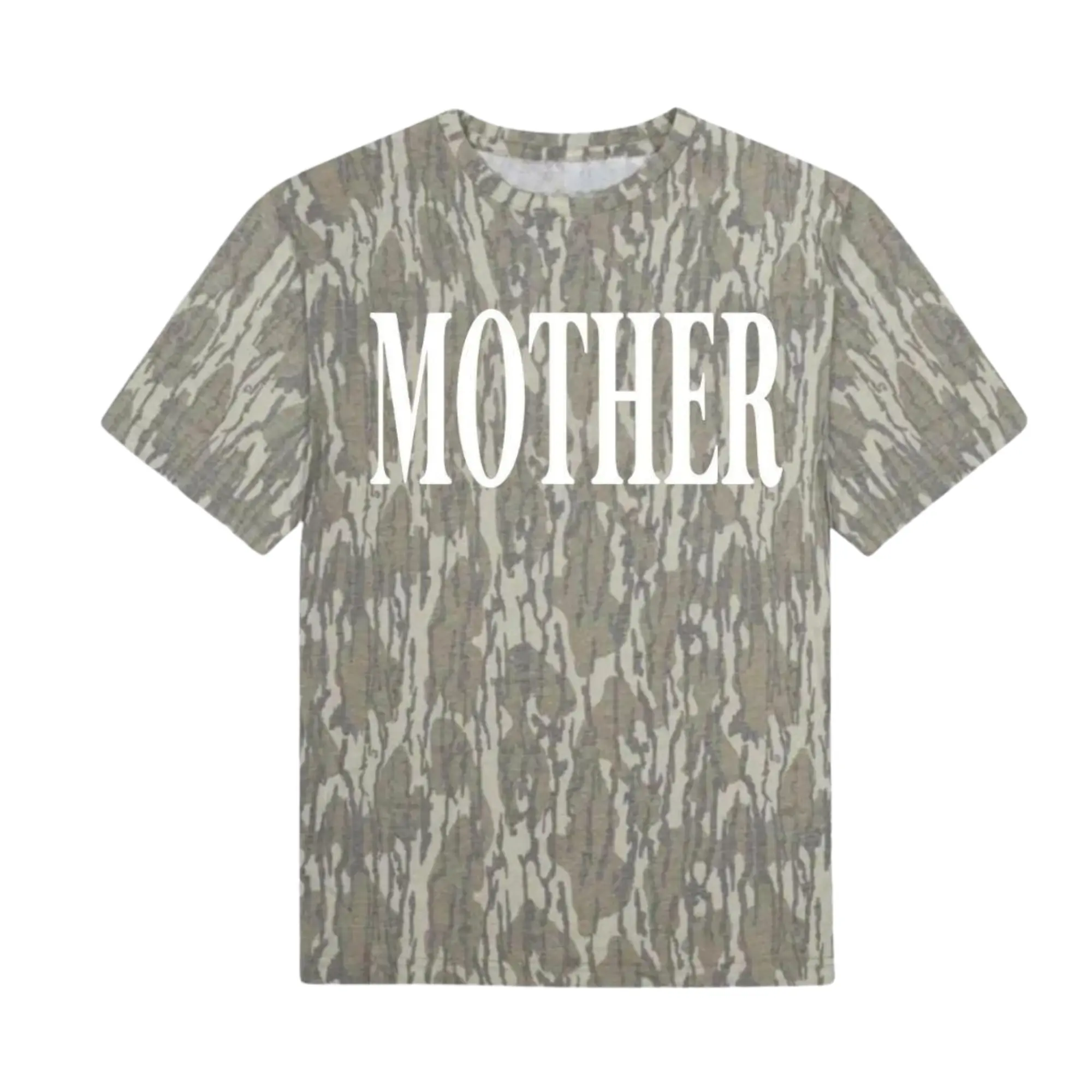 Women's Mossy Oak Bottomland Camo T-Shirt - Lightweight Polyester Graphic Tee, Mother's Day Gift, Casual Outdoor Short Sleeve T Shirts Women, Women's Graphic Tees