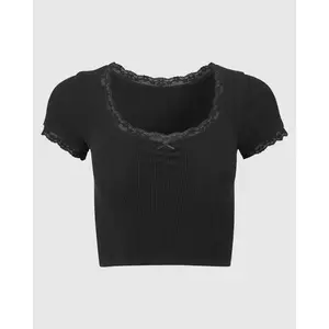 Pointelle Short Sleeve Pointelle Short Sleeve