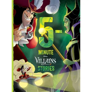 USED-5-Minute Villains Stories by Disney Books (Hardcover)