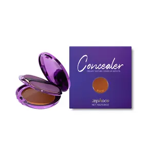 zephoco Dark Skin Concealer Palette Daily Care Lightweight and Comfortable Moisturizing and Nourishing Skin Clear Concealer Palette