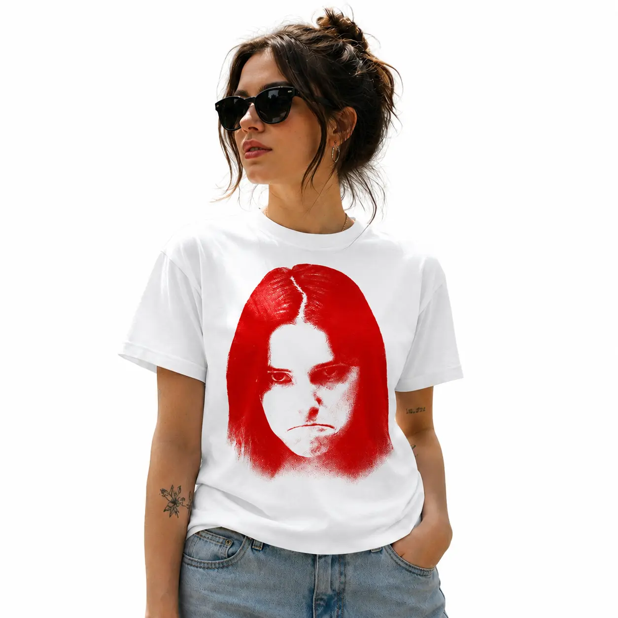 Comfort Colors Obsession The Cinegogue Nikki Frown Tee Shirt