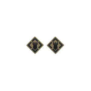 U.S. Army 20th Engineer OCP Patch with Hook Fastener (pair)