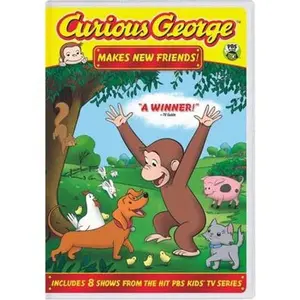 USED-Curious George: Makes New Friends (DVD)
