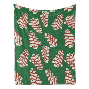 Christmas Tree Snack Cakes Throw Blanket Thins Beach Heavy To Sleep Warm Blankets