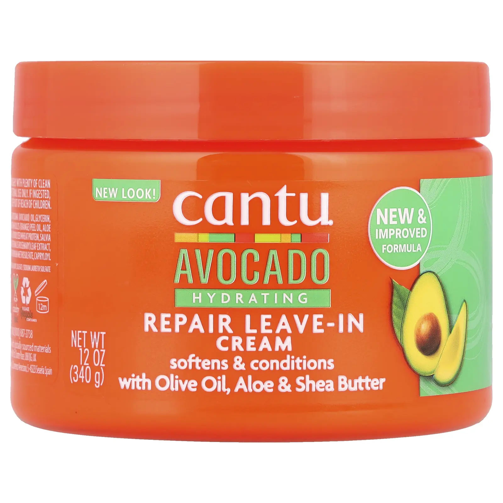 Cantu Avocado Hydrating, Repair Leave-In Cream, 12 oz (340 g) Cantu Avocado Hydrating, Repair Leave-In Cream, 12 oz (340 g)