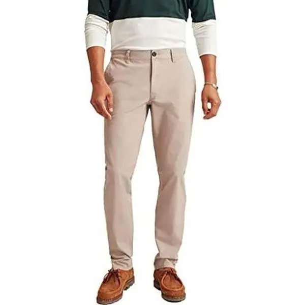 Bonobos - Mens Stretch Washed Chino 2.0 Pants, Color The Khakis, Size: 33W x 30L