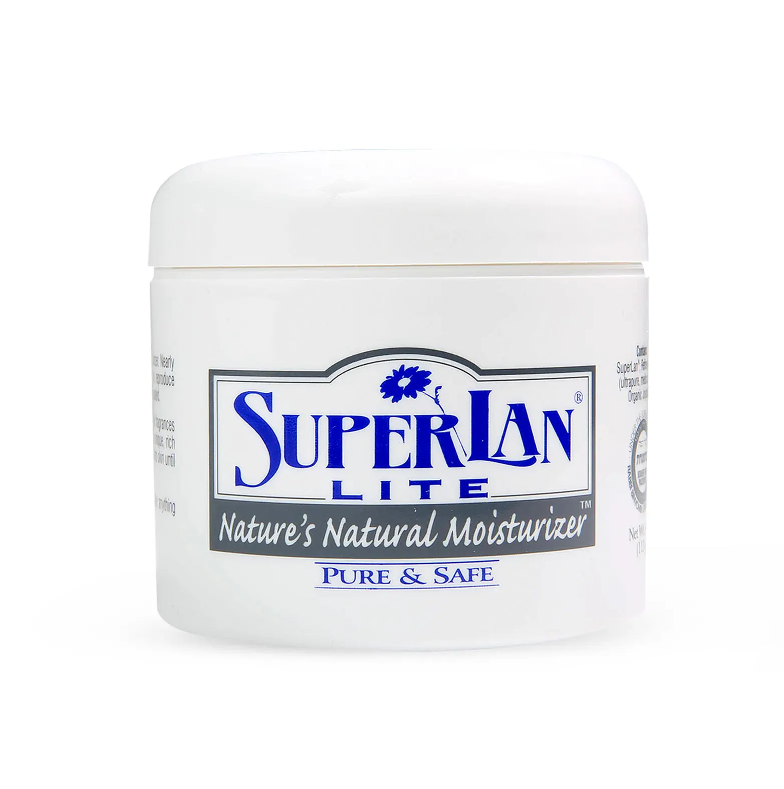 Superian LANOLIN LITE MOISTURIZER Pure Hydration Natural Radiance 4 Oz Superlan Formula Nature's Natural Moisturizer Gentle Hypoallergenic