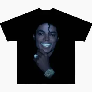 MICHAEL JACKSON 3 TEE  Adult Shirt, Graphic T-shirts, , Graphic Tee for Men, Menwear, Womanwear, Vintage Y2K Aesthetic Shirt 4 76M