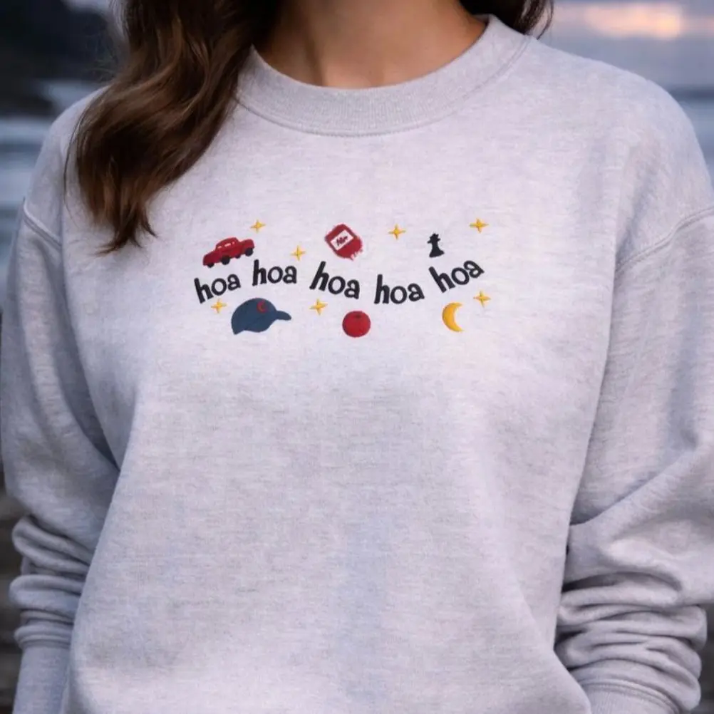HOA Embroidered Crewneck Sweater Twilight Theme