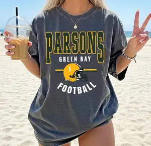 Comfort Colors Parsons 1 Vintage T-Shirt, Parsons Retro Rap Tee, Game Day Tee, Football Season, Vintage Green Bay, Green Bay Fan Shirt