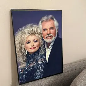 Dolly Parton and Kenny Rogers Poster