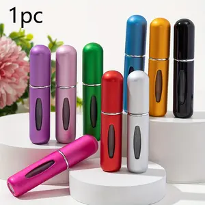 Single-Unit Bottom-Filled Perfume Bottle 5ML, Portable Refillable Fragrance Container, Ideal for Travel & Daily Use