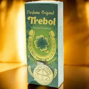 Trebol Perfume Original - Limited Edition - Long Lasting Floral Oriental Amber Fragrance - Místico Esotérico Design