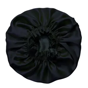 NOCHKA 100% Pure Mulberry Silk Bonnet - Luxurious Hair Care for Stunning Results - Premium Frizz Prevention Bonnet for All Hair Types - Made in USA