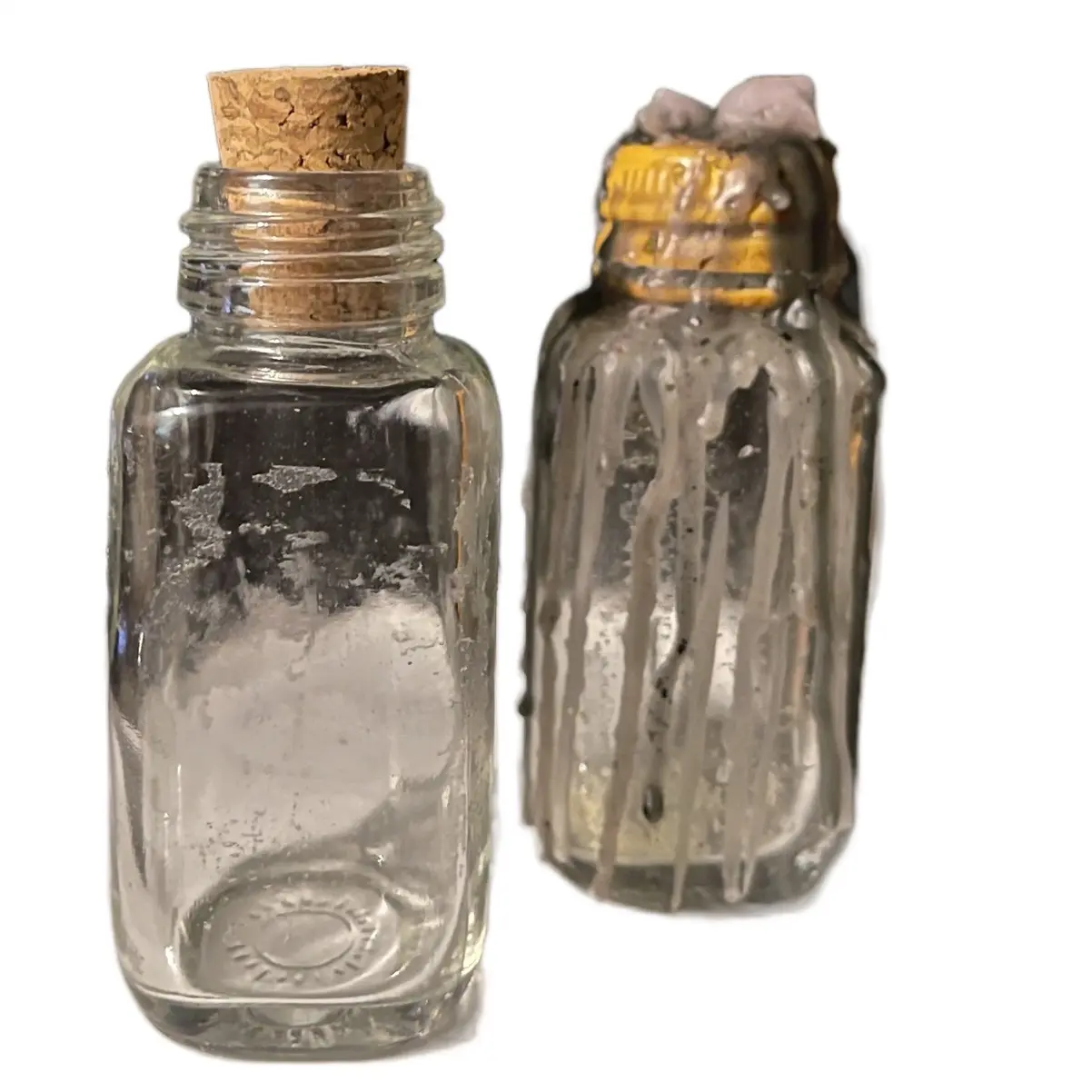 Glass Spell Jar with cork stop 2.1 oz
