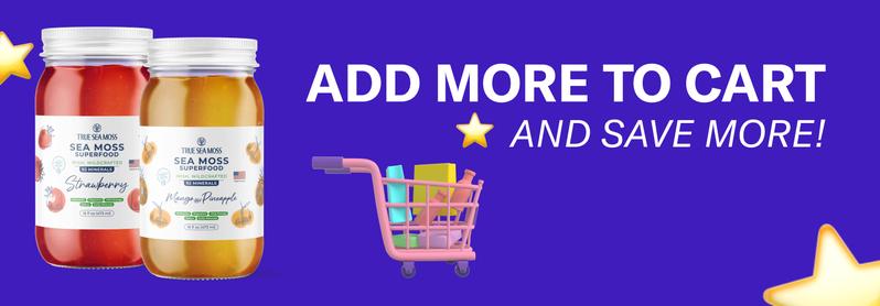 True Sea Moss Sample Sea Moss Gummies – 14 Pieces