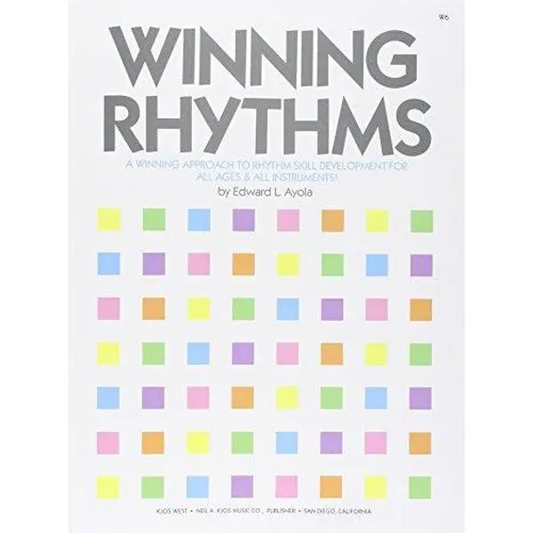 USED Book - W6 - Winning Rhythms - A Winning Approach to Rhythm Skill Development by KJOS (Paperback) - english