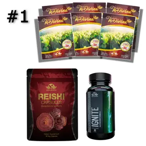 #1 Reishi Capsules Ignite Capsules 6 Te Divina Natural Supplement for Health