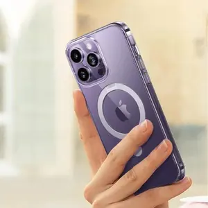 Transparent iPhone 14 Pro Mobile Case - Protect Your Phone in Style Accessories Handheld Cover Protection Protective Casing Protector