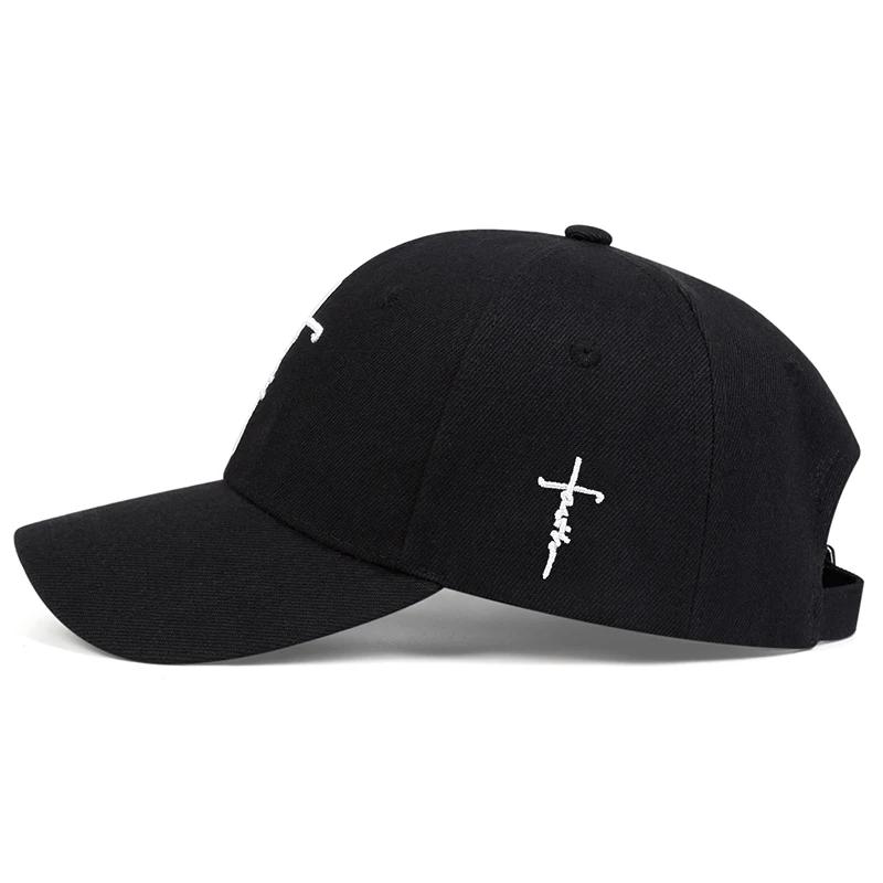 Fashion Faith Embroidery Baseball Cap Men Women Spring Summer Sun Hats Cotton Snapback Hat Unisex Hip Hop Trucker Caps Fashion Faith Embroidery Baseball Cap Men Women Spring Summer Sun Hats Cotton Snapback Hat Unisex Hip Hop Trucker Caps