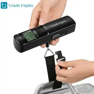 Travel Inspira Battery-Free Digital Luggage Scale, No Batteries Needed Portable Handheld Travel Scale 110lbs/50kg, Suitcase Weighing Scale Travel Essentials & Accessories, TikTokShopSpringGlowUp