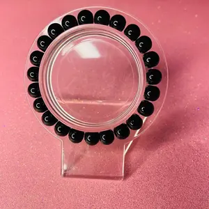 Black beaded bracelets