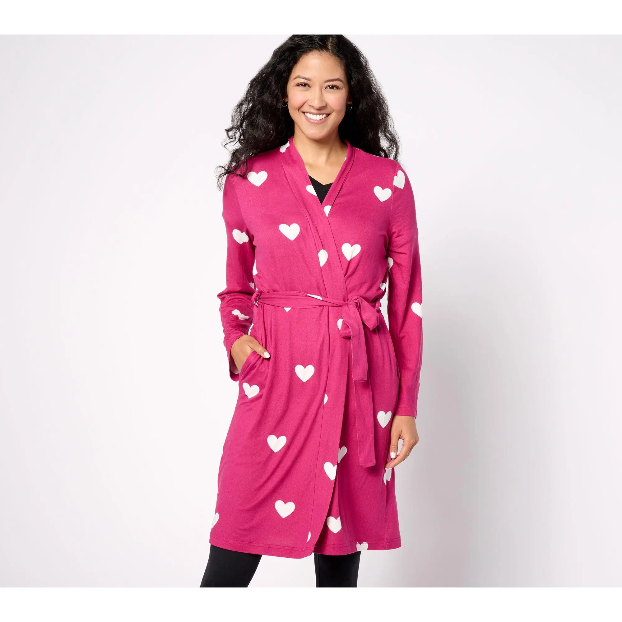 QVC Bumblebella by Jill Martin Women's Printed Jersey Spa Robe - Belted Womenswear Loungewear Gown - TikTok Shop QVC Bumblebella by Jill Martin Women's Printed Jersey Spa Robe - Belted Womenswear Loungewear Gown - TikTok Shop